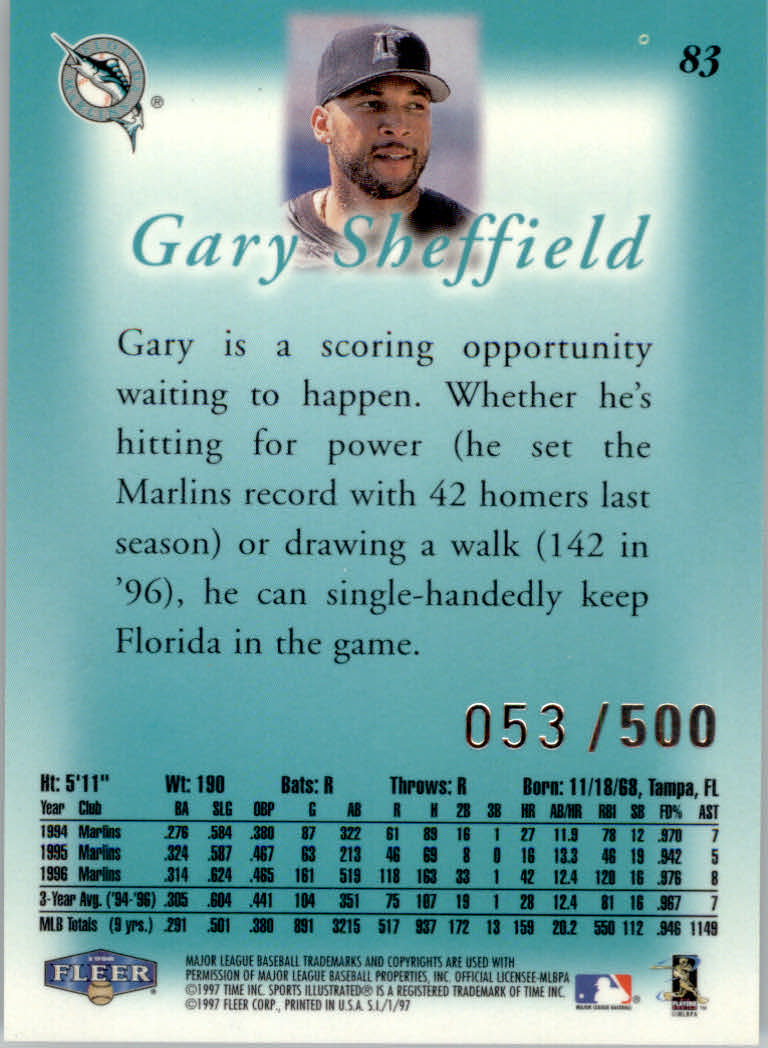 1997 Sports Illustrated (Fleer) Baseball "Extra Edition" Parallel Cards - Picture 5 of 9