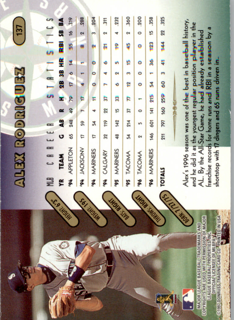 1997 Donruss Team Sets Baseball - Picture 57 of 59