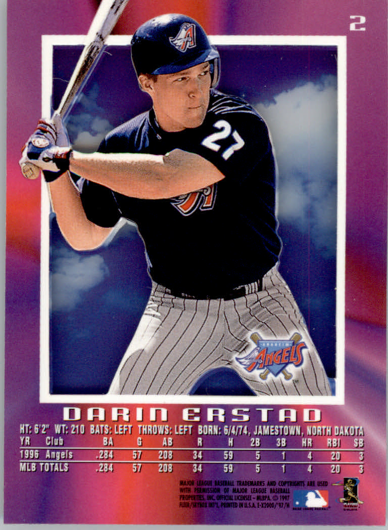 1997 E-X2000 Baseball "Main Set" Cards - Picture 5 of 110