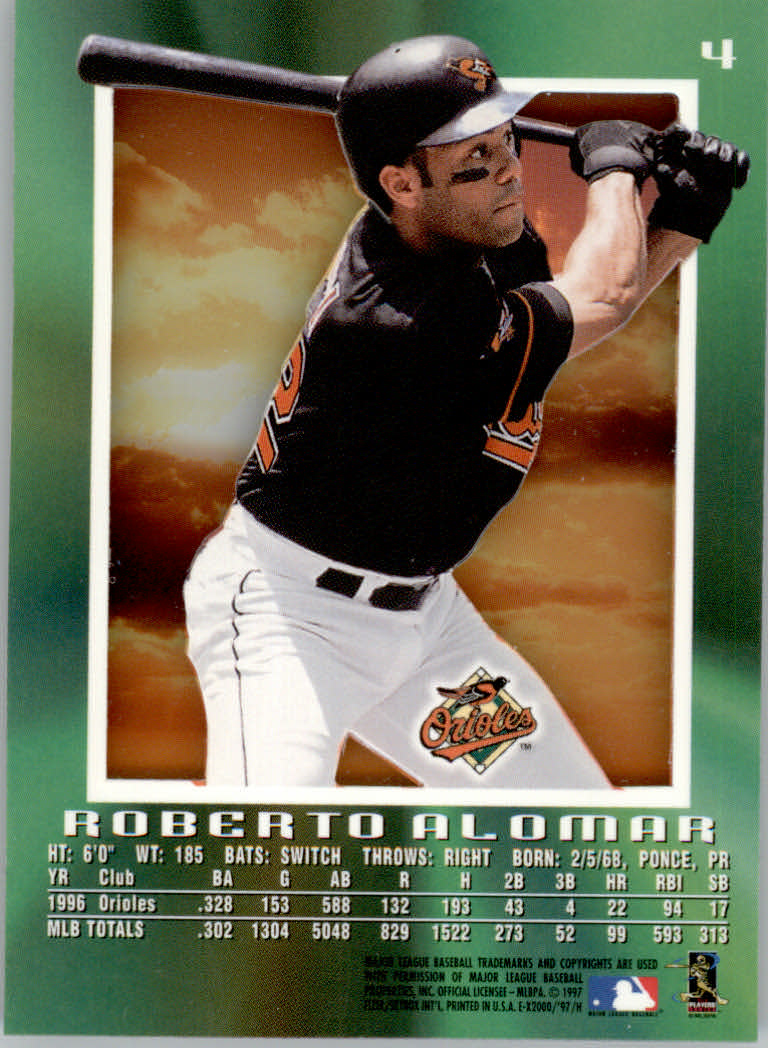 1997 E-X2000 Baseball "Main Set" Cards - Picture 9 of 110