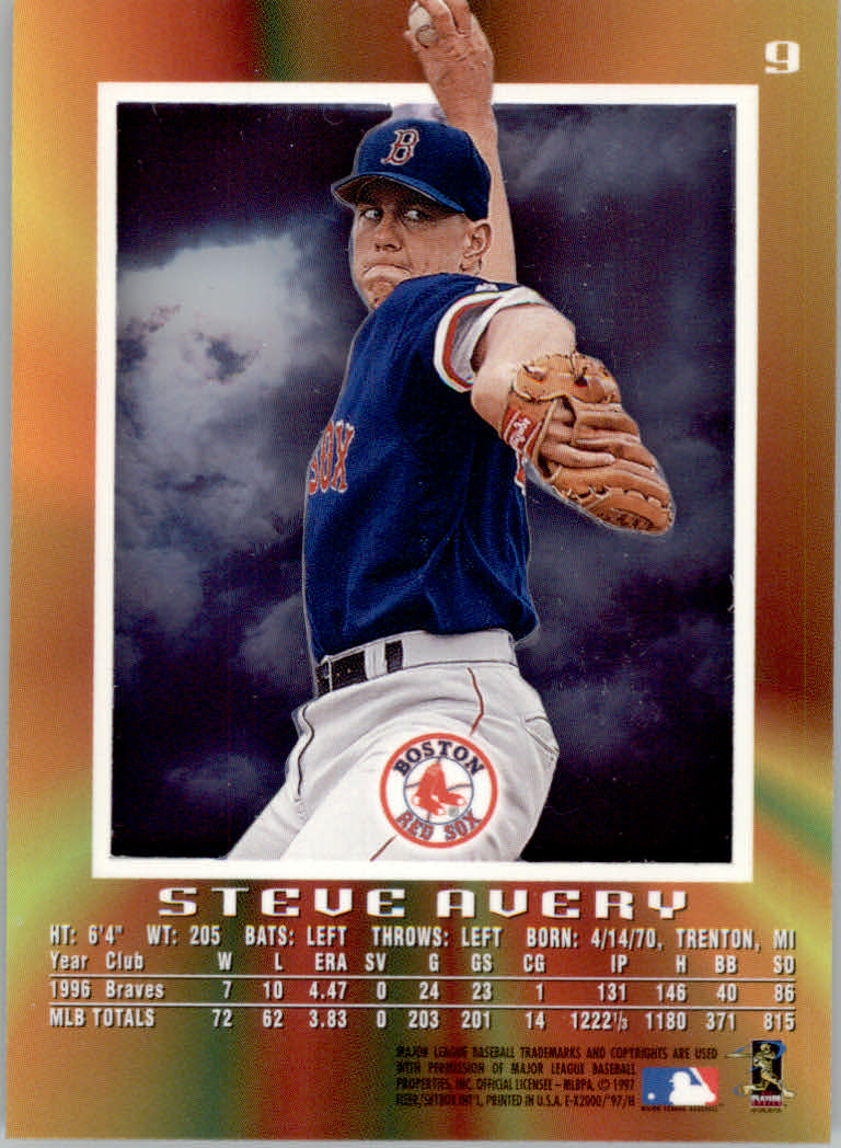 1997 E-X2000 Baseball "Main Set" Cards - Picture 13 of 110