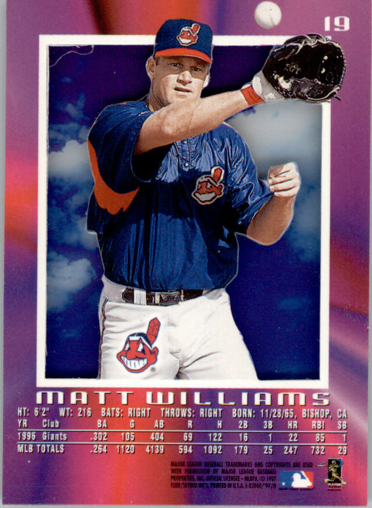 1997 E-X2000 Baseball "Main Set" Cards - Picture 24 of 110