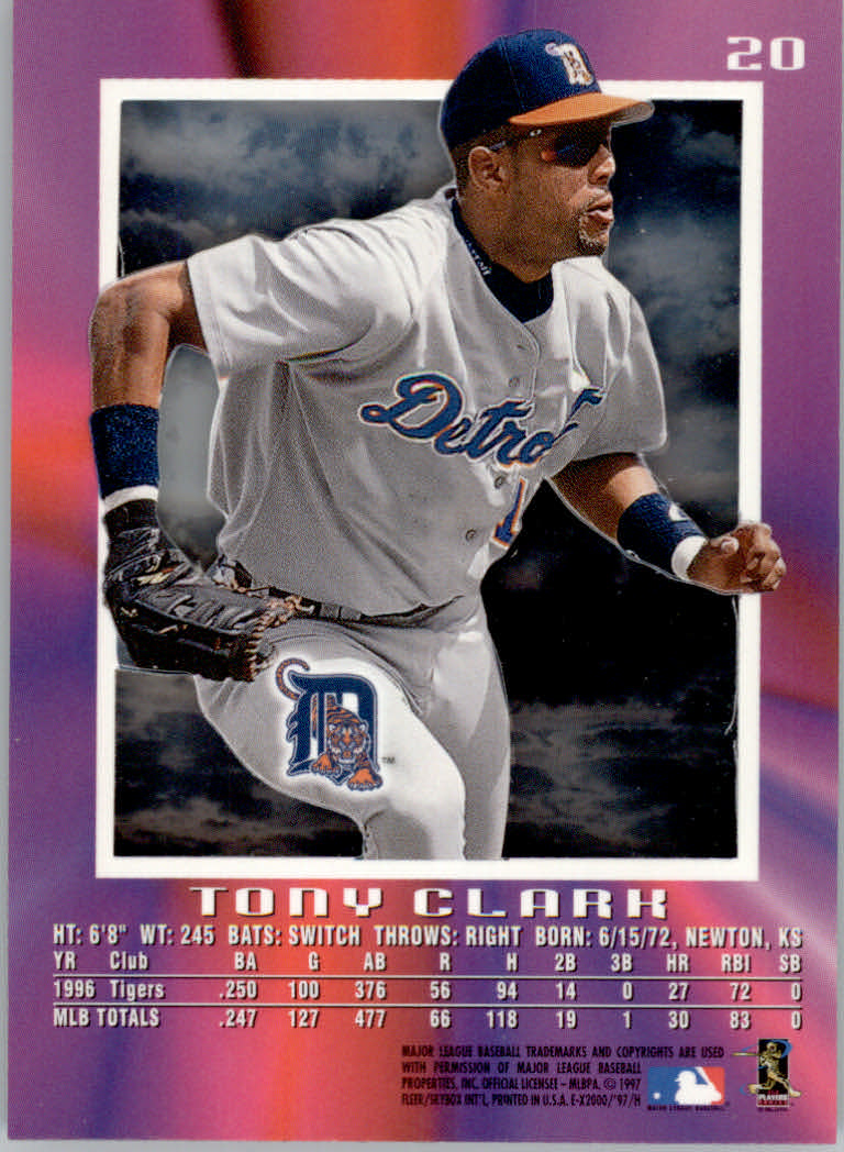 1997 E-X2000 Baseball "Main Set" Cards - Picture 26 of 110
