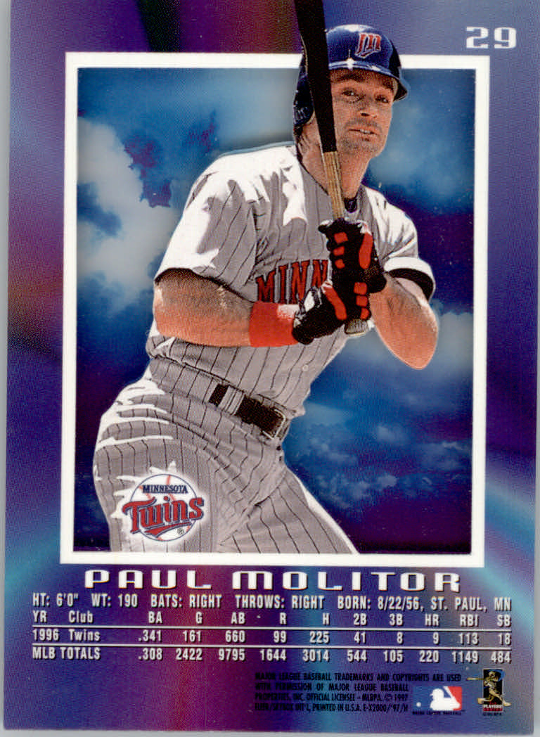 1997 E-X2000 Baseball "Main Set" Cards - Picture 36 of 110