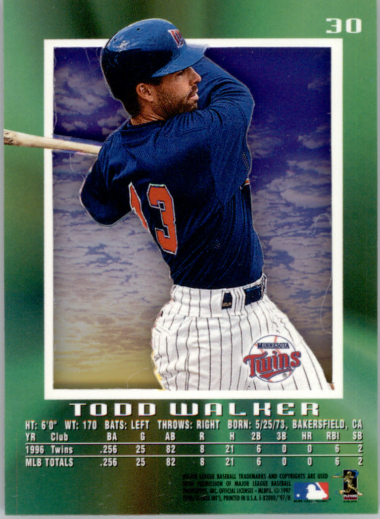 1997 E-X2000 Baseball "Main Set" Cards - Picture 38 of 110