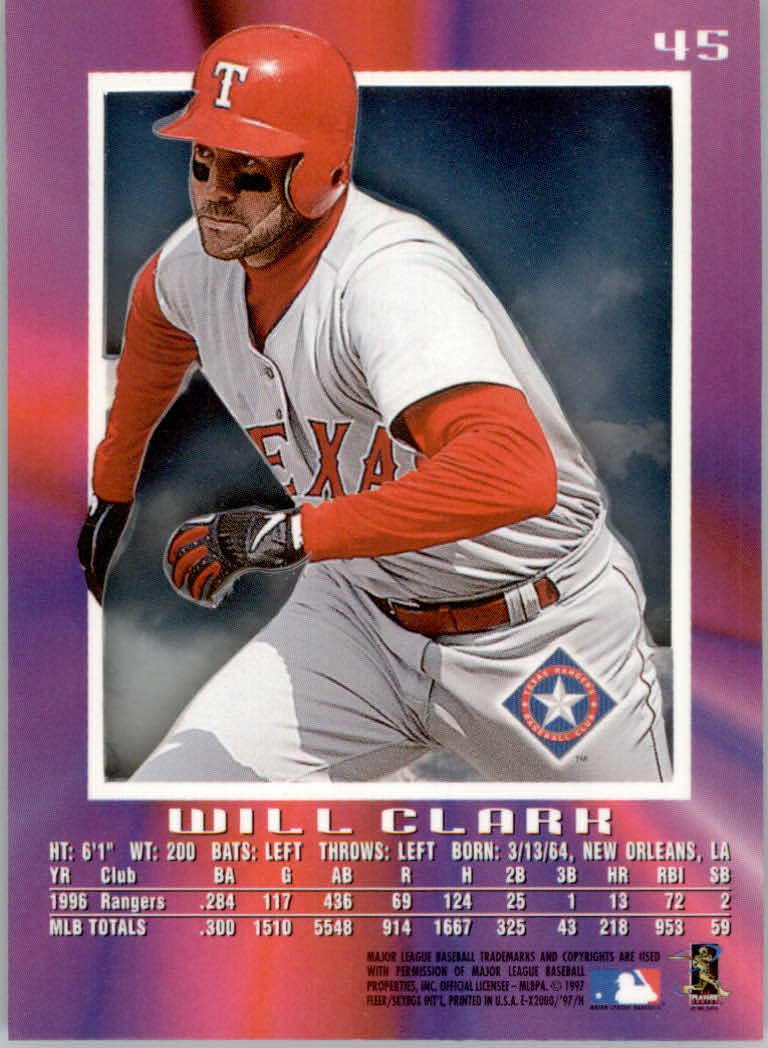 1997 E-X2000 Baseball "Main Set" Cards - Picture 52 of 110