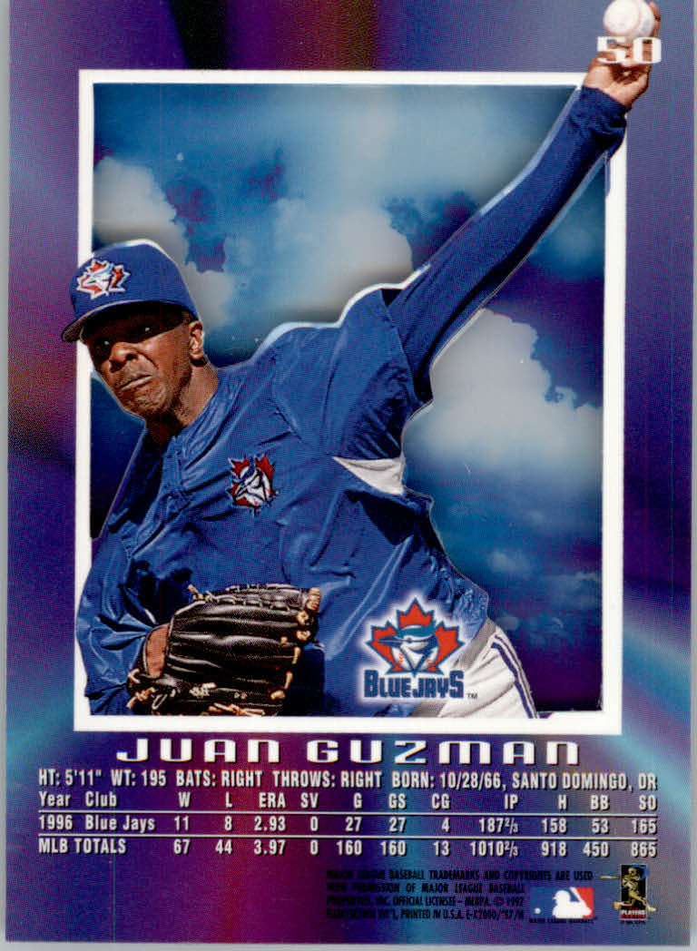 1997 E-X2000 Baseball "Main Set" Cards - Picture 60 of 110