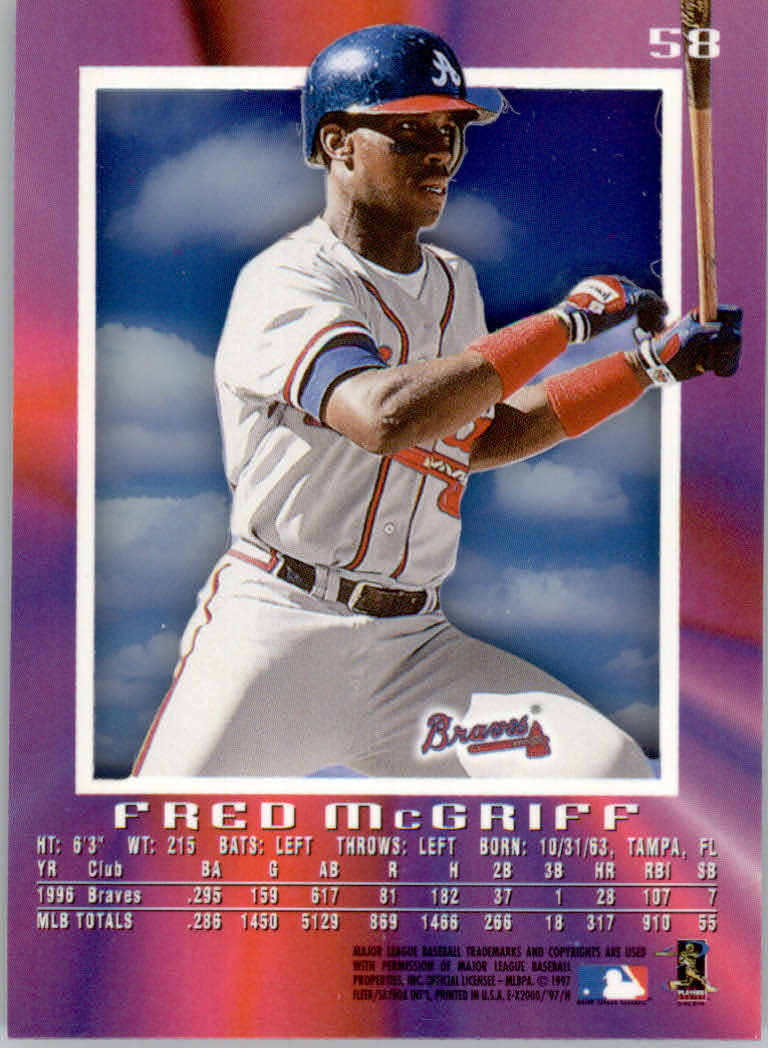 1997 E-X2000 Baseball "Main Set" Cards - Picture 70 of 110