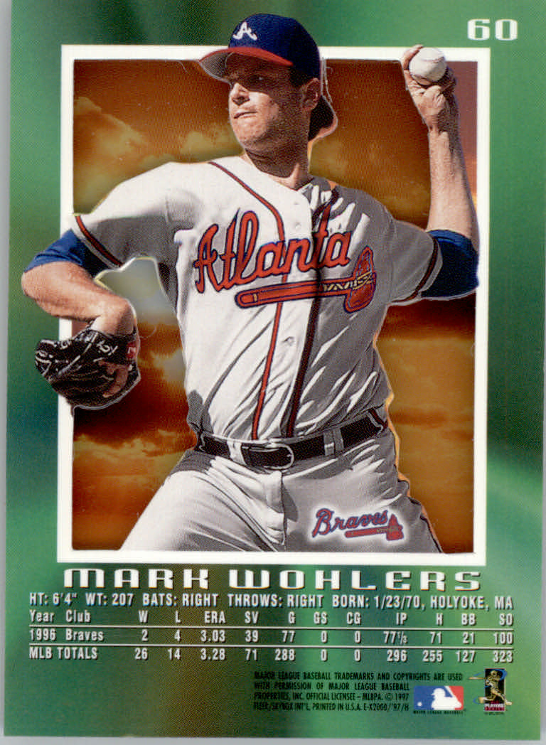 1997 E-X2000 Baseball "Main Set" Cards - Picture 72 of 110