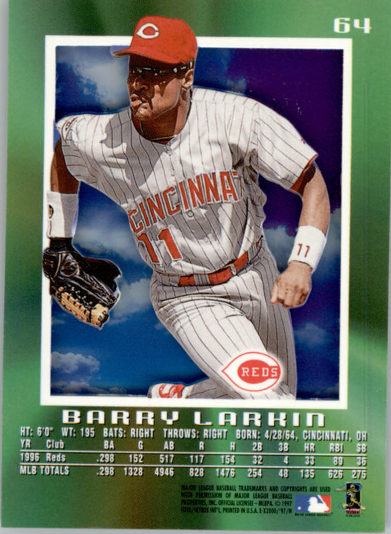1997 E-X2000 Baseball "Main Set" Cards - Picture 78 of 110