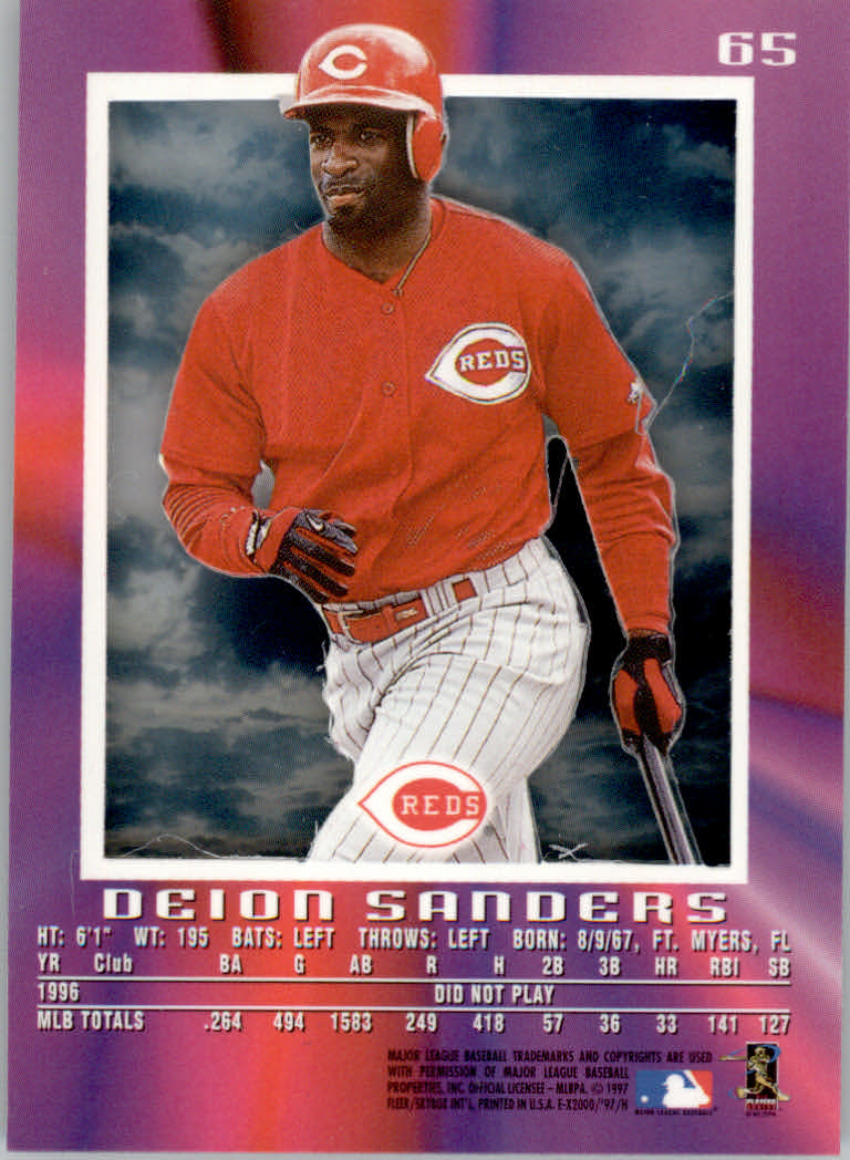 1997 E-X2000 Baseball "Main Set" Cards - Picture 80 of 110