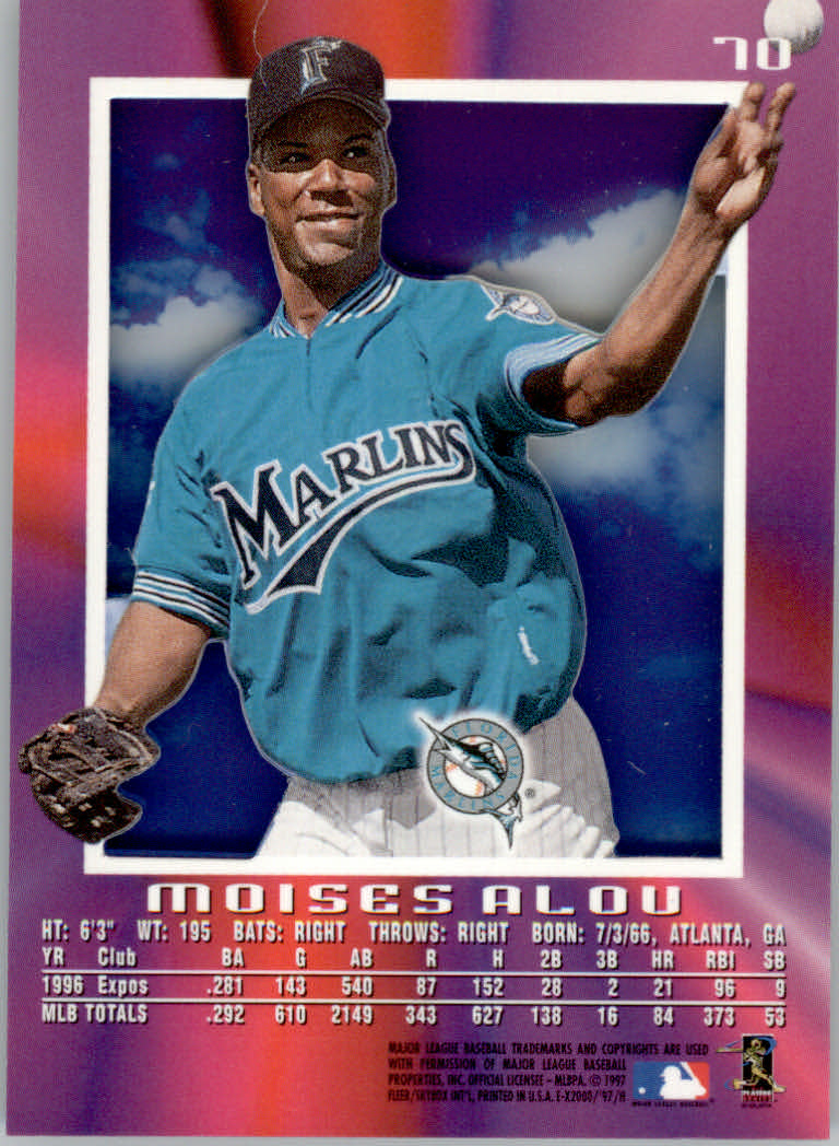 1997 E-X2000 Baseball "Main Set" Cards - Picture 90 of 110