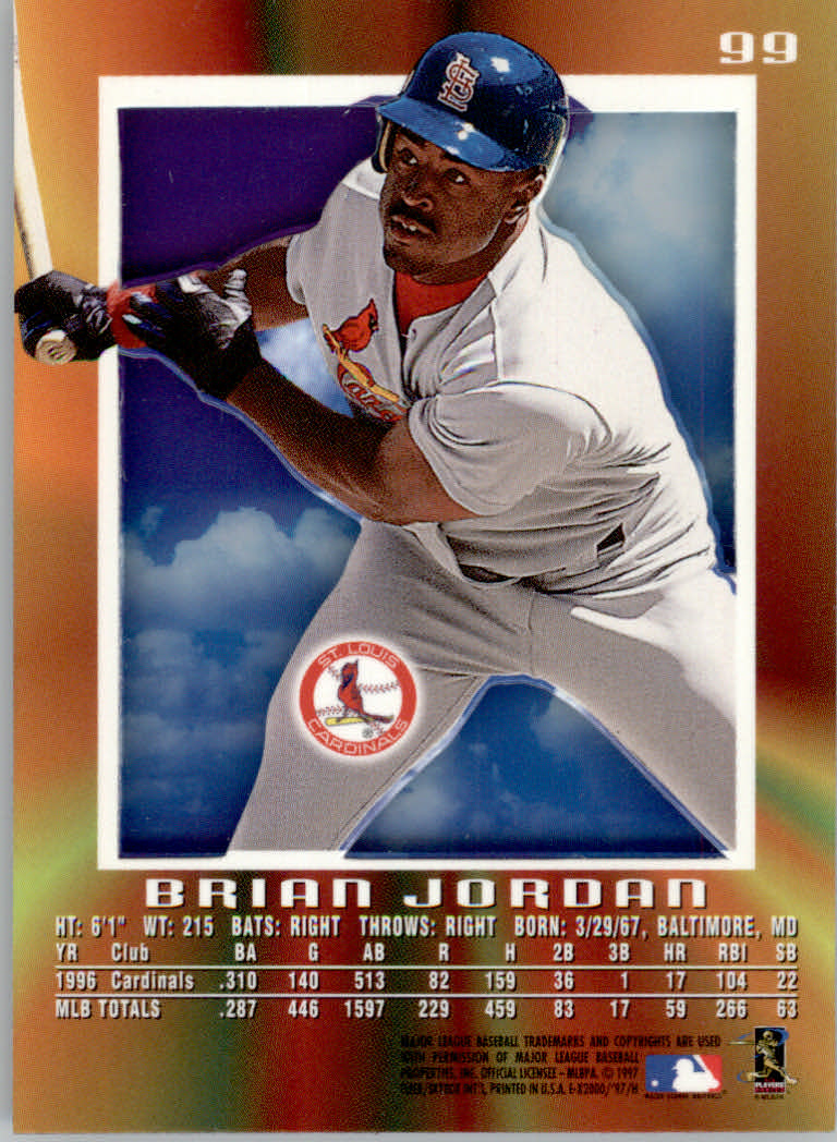 1997 E-X2000 Baseball "Main Set" Cards - Picture 110 of 110