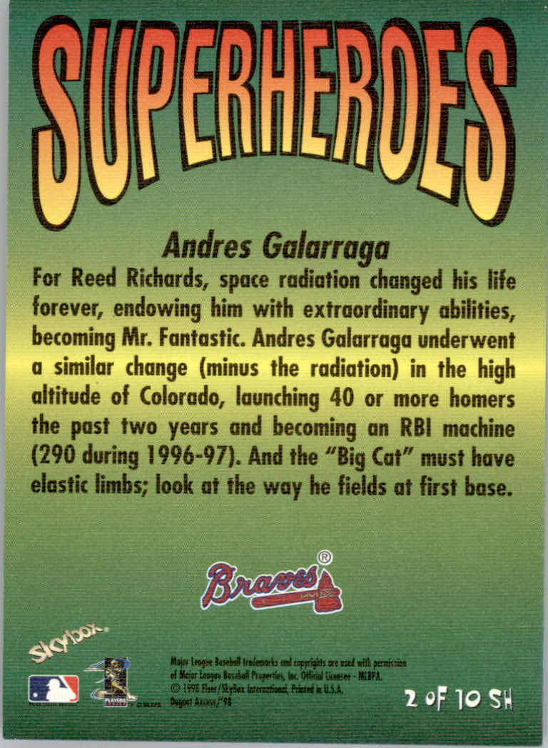 1998 Skybox Dugout Axcess Baseball "Insert" Cards - Picture 59 of 61