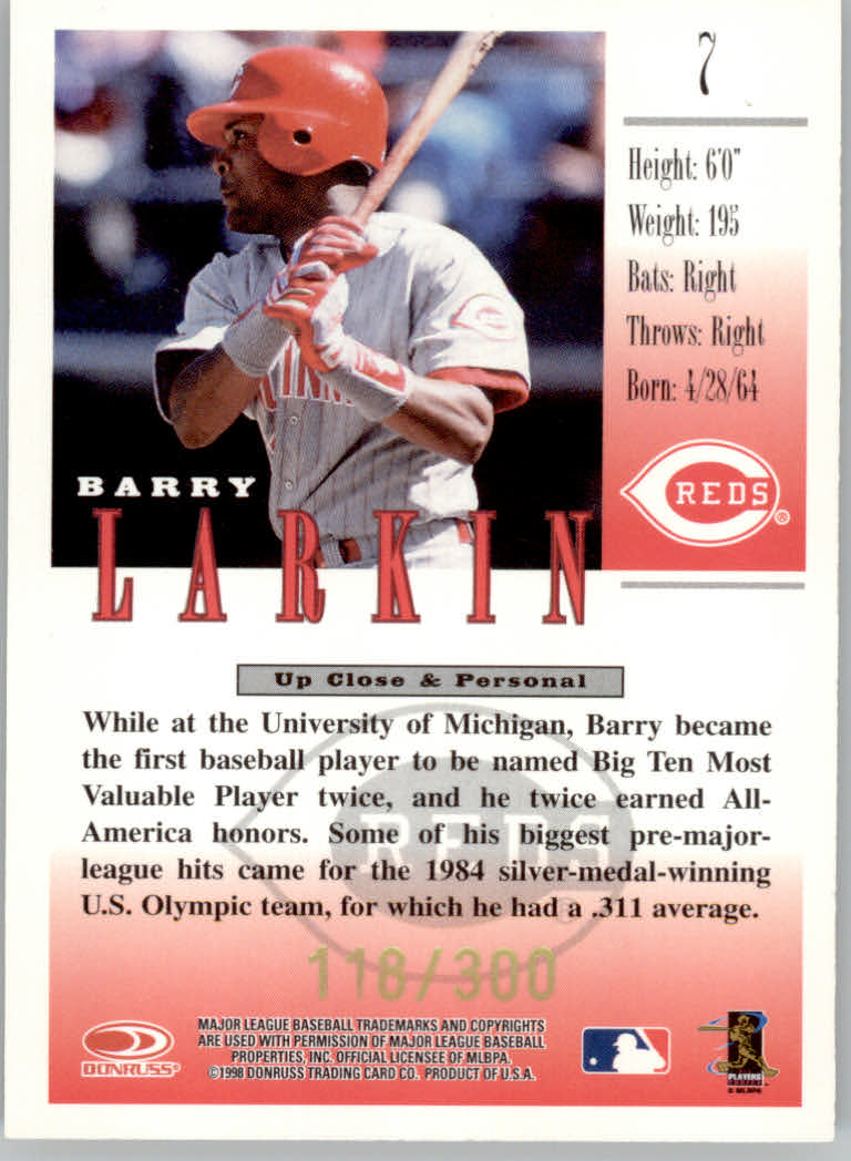 Tarjetas paralelas de béisbol de estudio 1998 "pruebas de prensa doradas/plateadas" - Imagen 3 de 17