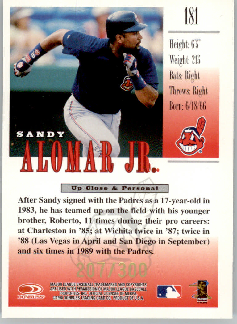 Tarjetas paralelas de béisbol de estudio 1998 "pruebas de prensa doradas/plateadas" - Imagen 5 de 17