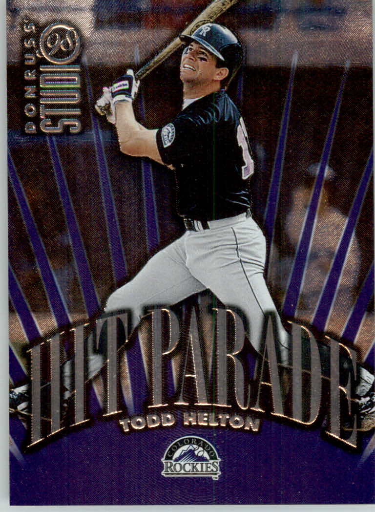 1998 Studio Baseball "Freeze Frame and Hit Parade" Insert Cards - Bild 2 von 7