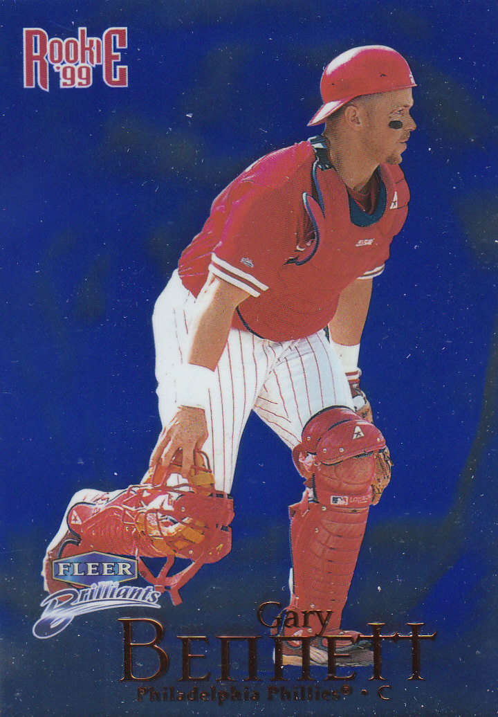 1999 Fleer Brilliants Baseball "Blue and Gold" Parallel Cards - Picture 67 of 84