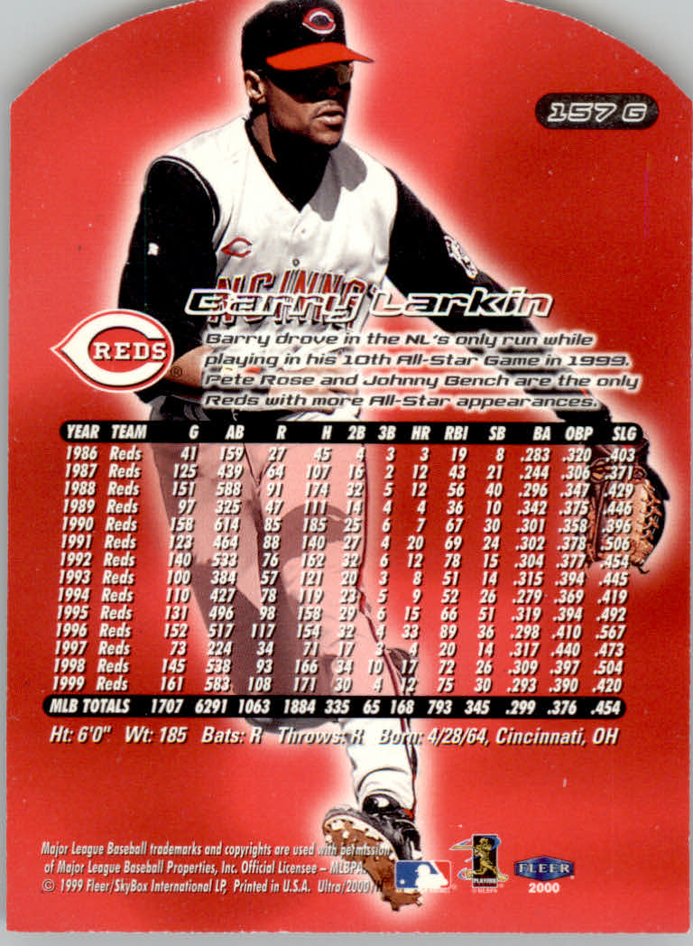 2000 Ultra (Fleer) Baseball "Gold and Platinum Medallion" Parallel Cards - Picture 237 of 323