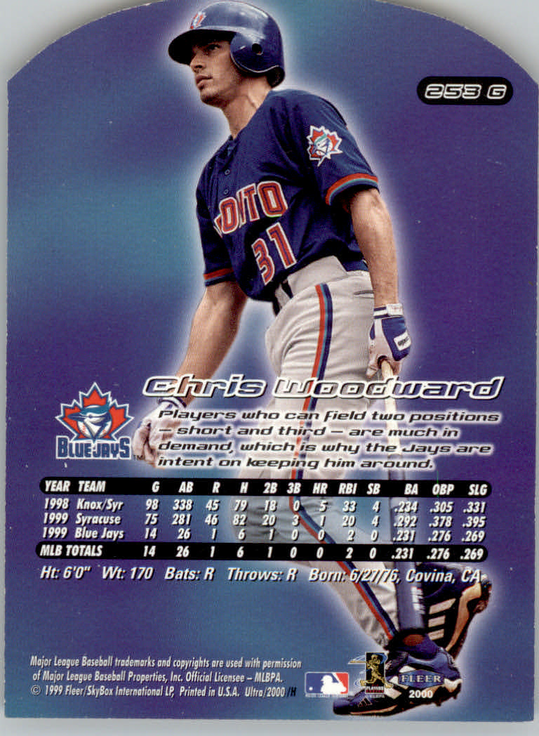 2000 Ultra (Fleer) Baseball "Gold and Platinum Medallion" Parallel Cards - Picture 317 of 323