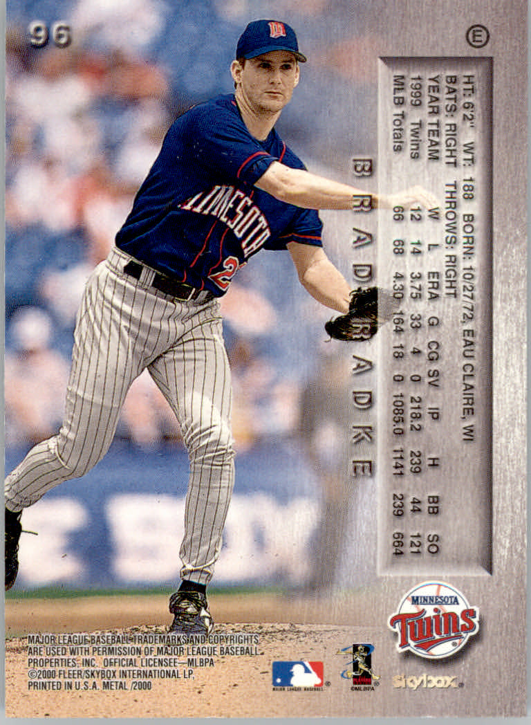 2000 Metal Baseball "Emerald" Parallel Cards - Picture 42 of 112