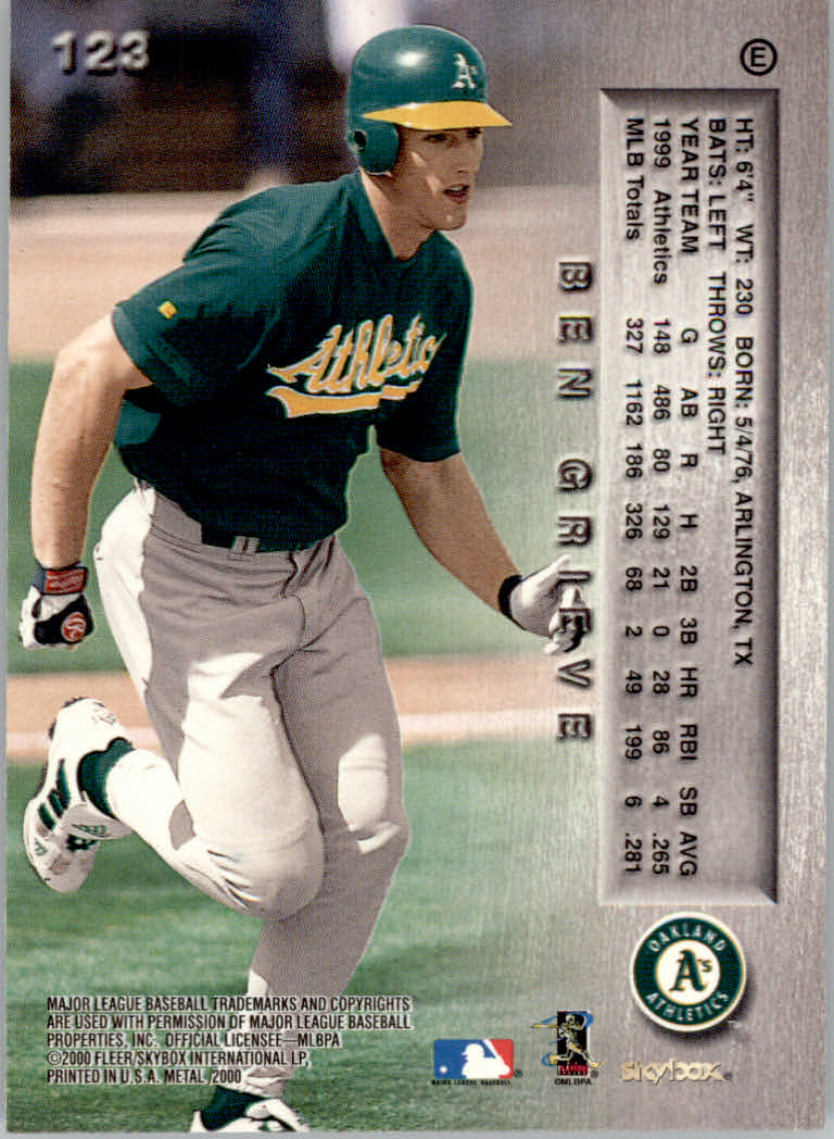 2000 Metal Baseball "Emerald" Parallel Cards - Picture 48 of 112