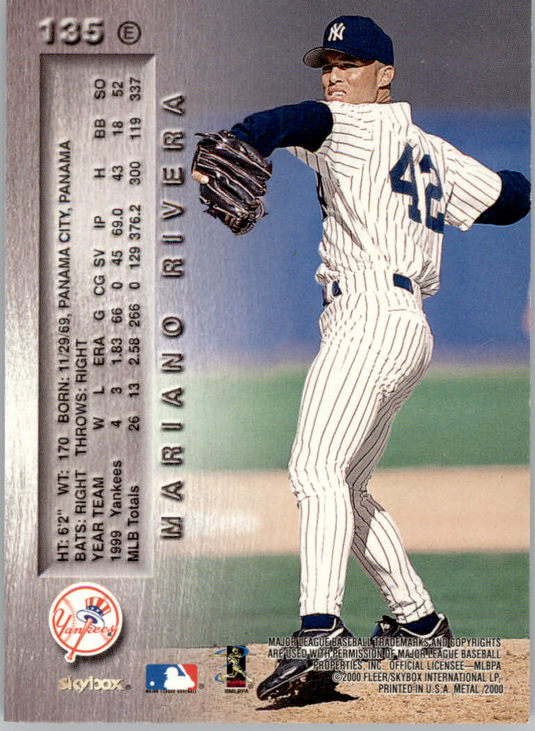 2000 Metal Baseball "Emerald" Parallel Cards - Picture 54 of 112