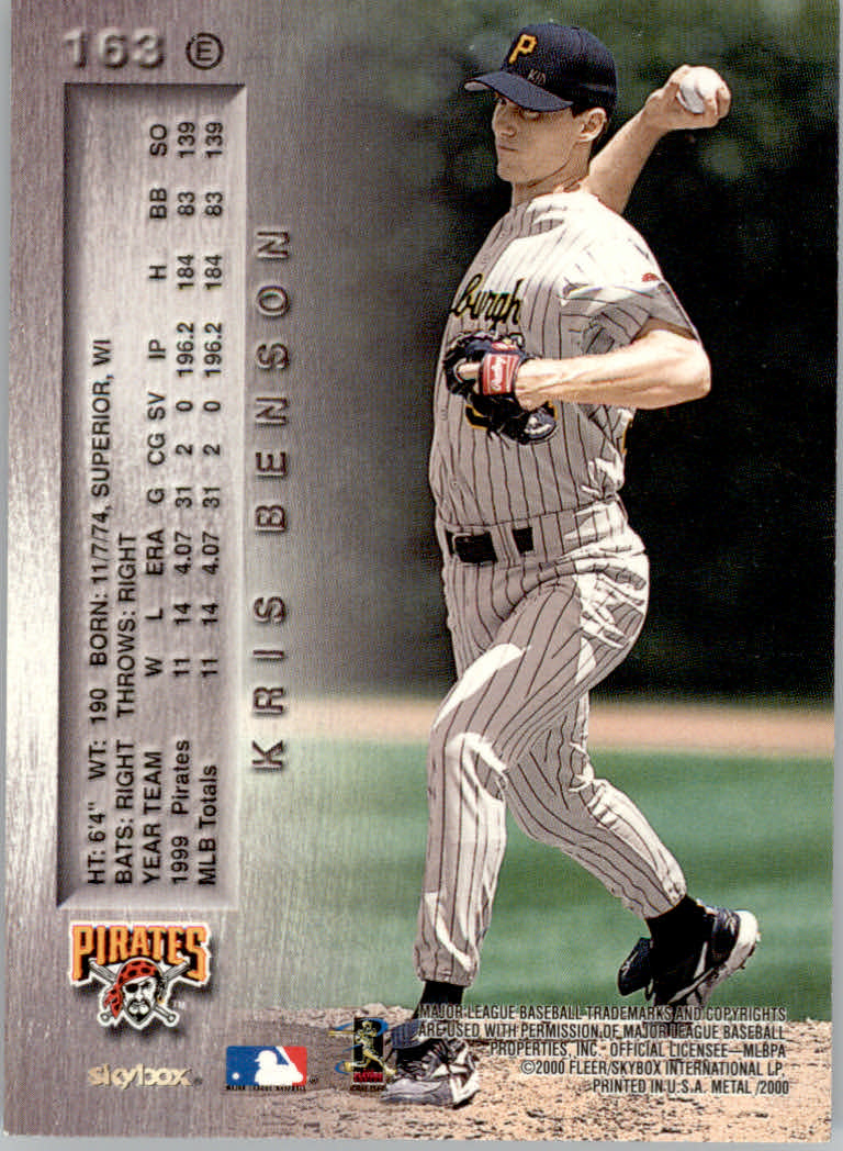 2000 Metal Baseball "Emerald" Parallel Cards - Picture 66 of 112