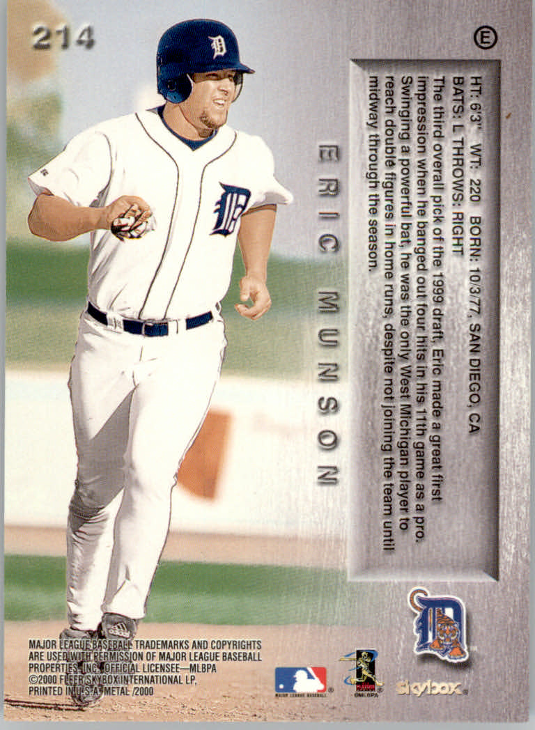 2000 Metal Baseball "Emerald" Parallel Cards - Picture 84 of 112