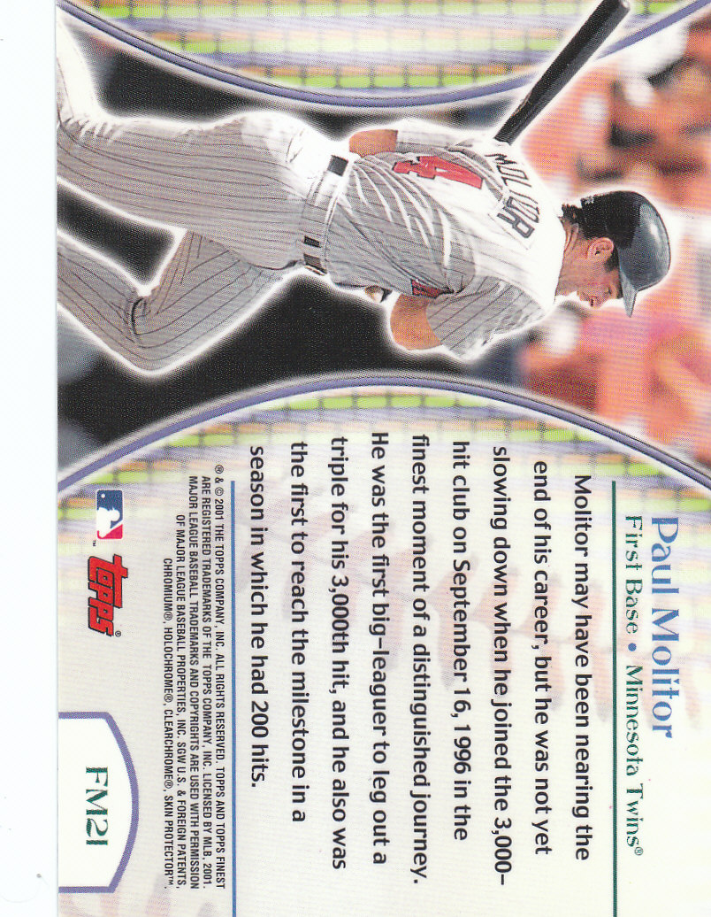 2001 Finest Baseball - Picture 173 of 177