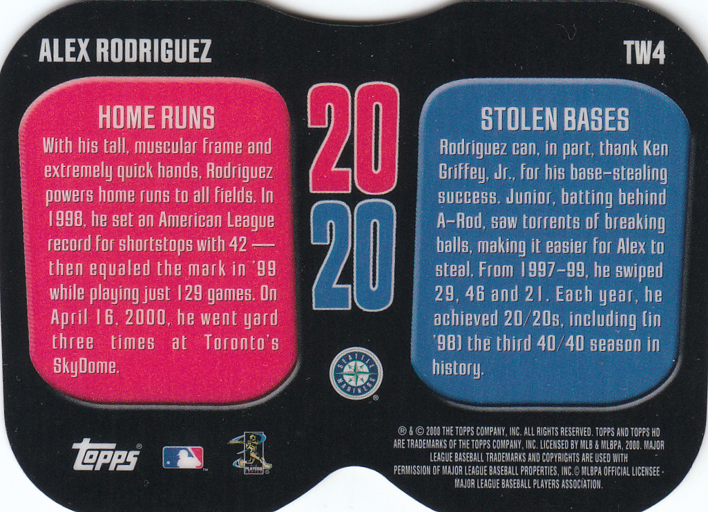 2001 Topps HD Baseball - Picture 27 of 35
