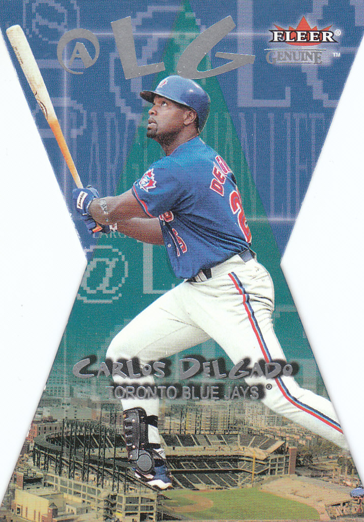 Tarjetas insertables Fleer 2001 genuinas de béisbol "en grande/banderín agresión" - Imagen 2 de 9