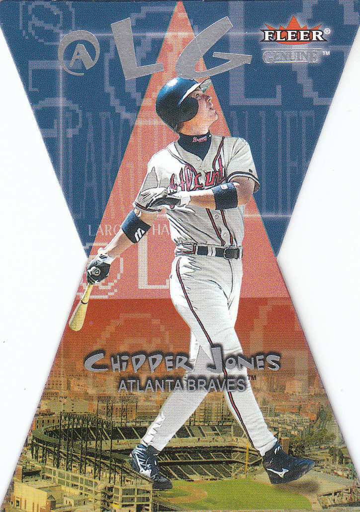 Tarjetas insertables Fleer 2001 genuinas de béisbol "en grande/banderín agresión" - Imagen 4 de 9