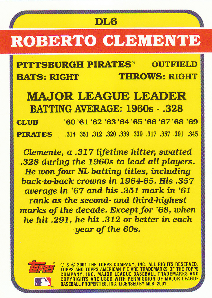 2001 Topps American Pie Baseball - Picture 303 of 312