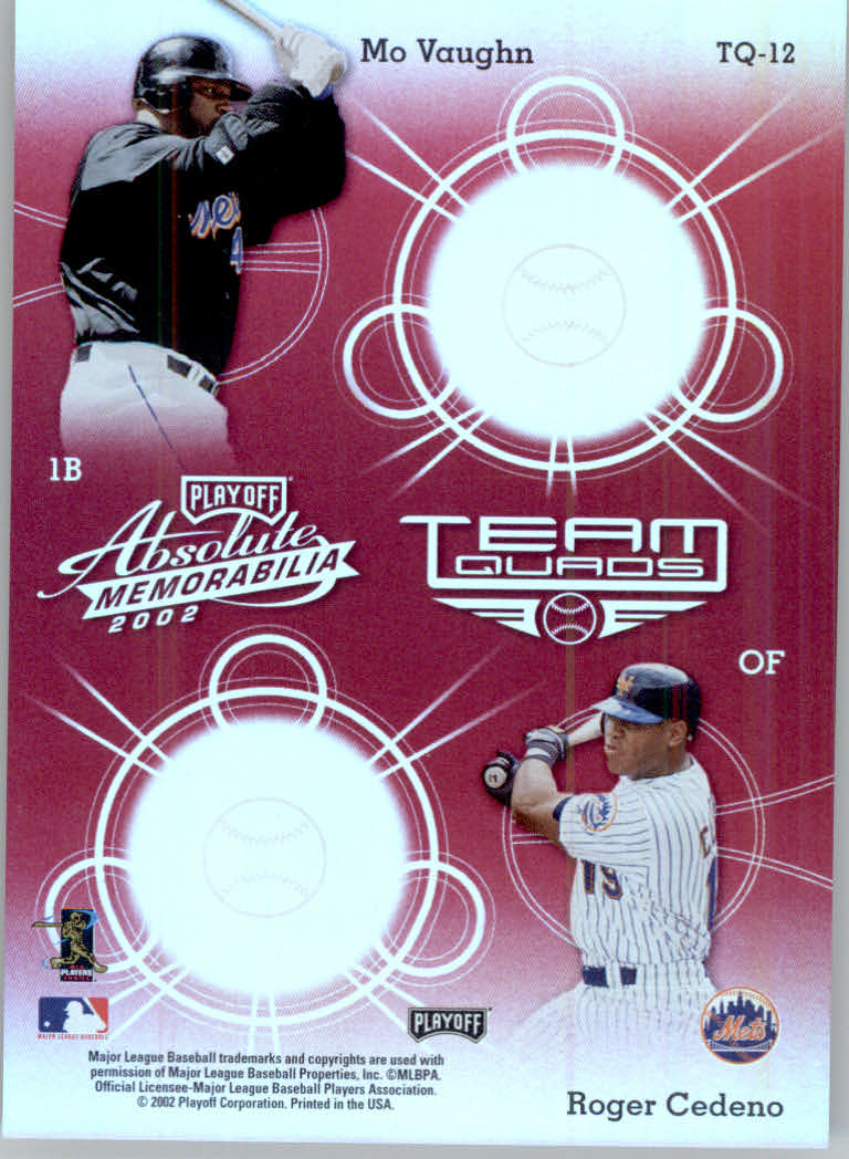 Carte "Inserisci e inserisci Parallelo" Baseball 2002 Memorabilia Assoluto - Foto 31 di 132