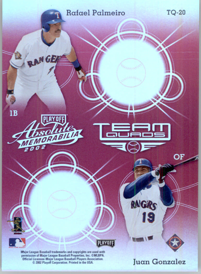 Carte "Inserisci e inserisci Parallelo" Baseball 2002 Memorabilia Assoluto - Foto 35 di 132