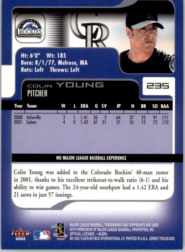 2002 Fleer Focus JE Baseball "Main Set" Cards - Picture 459 of 497