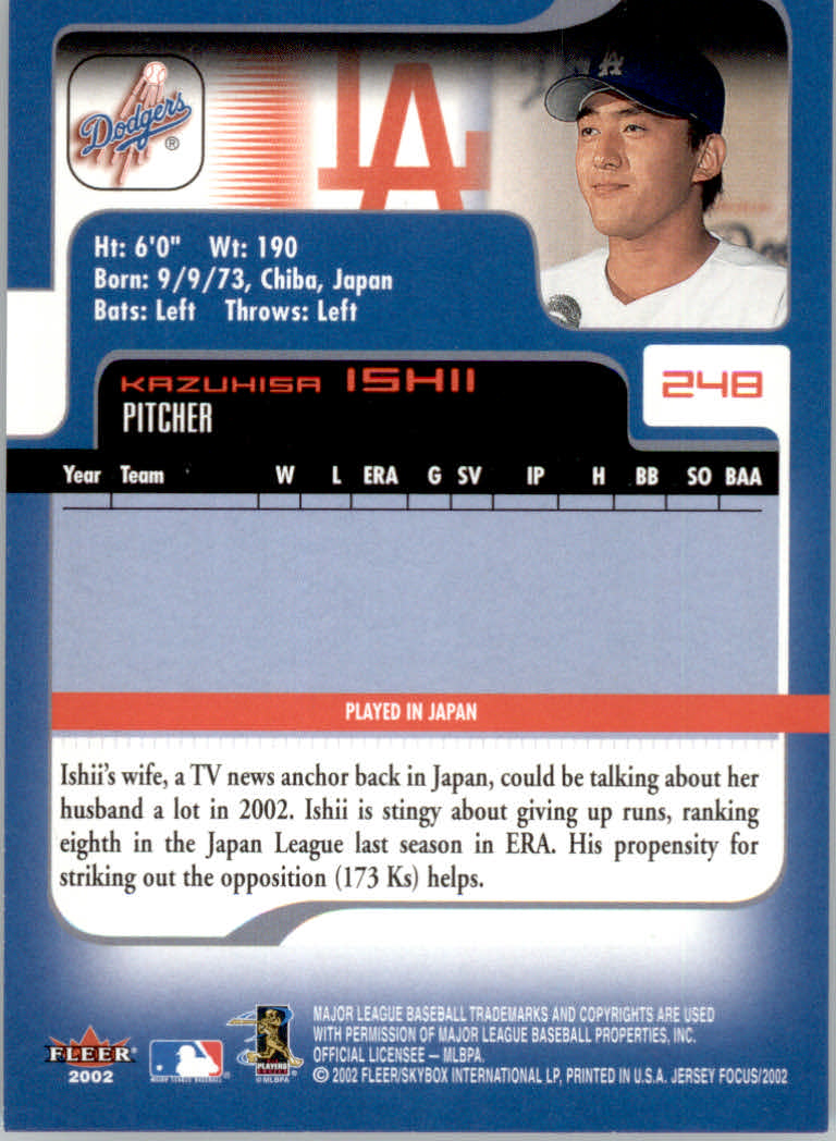 2002 Fleer Focus JE Baseball "Main Set" Cards - Picture 479 of 497