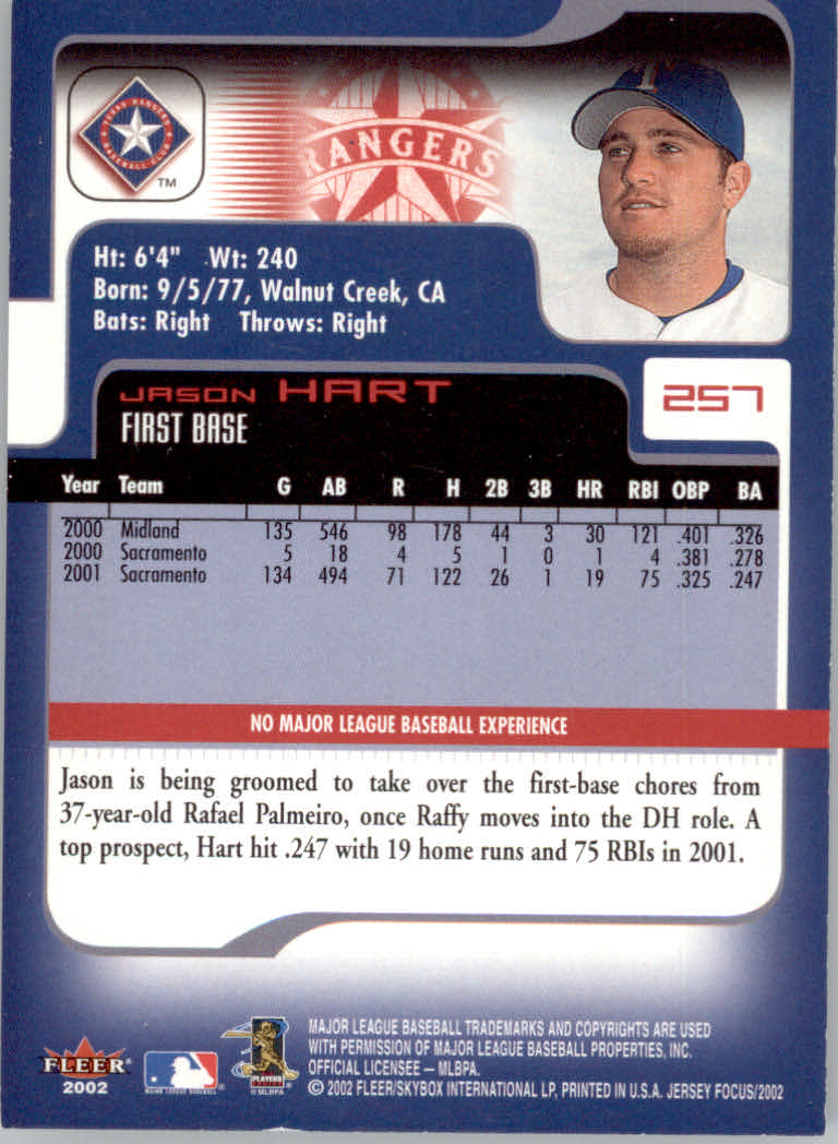 2002 Fleer Focus JE Baseball "Main Set" Cards - Picture 494 of 497