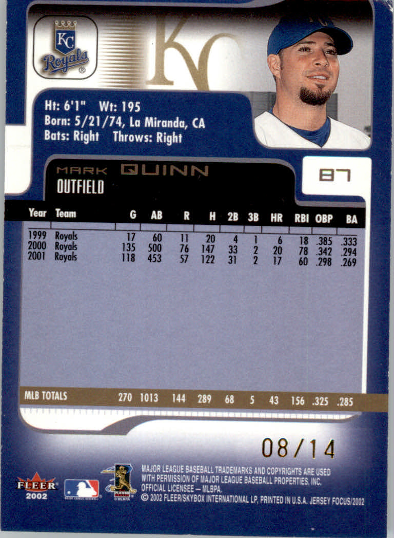 Carte "Parallele" Fleer Focus JE Baseball 2002 - Foto 21 di 23