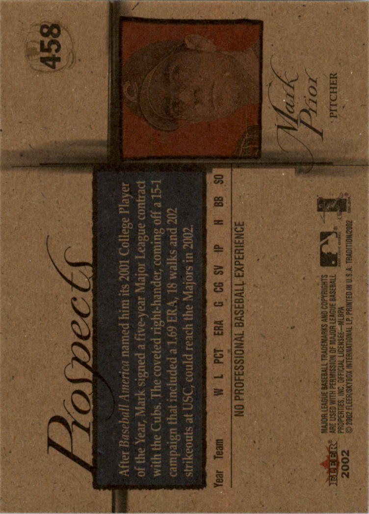 2002 Fleer Tradition Baseball Card Pick 251-500 - Bild 345 von 403