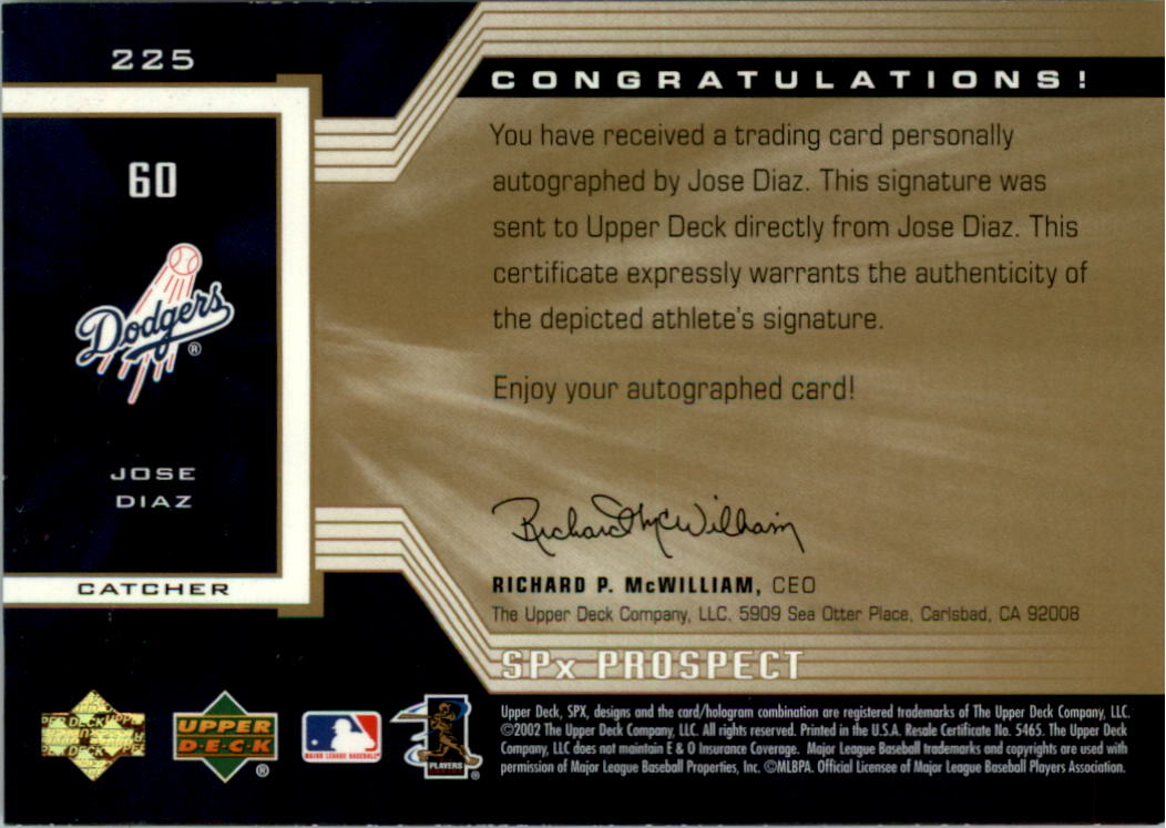 2002 SPx Baseball Card Pick - Picture 202 of 205