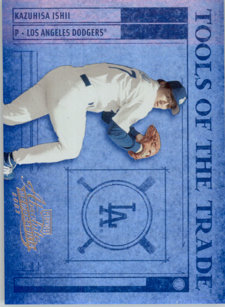 2003 Absolute Memorabilia Baseball "Insert and Insert Parallel" Cards - Picture 38 of 49