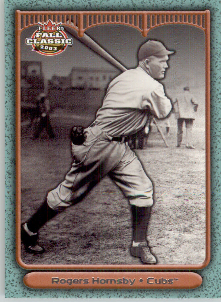 2003 Fleer Fall Classics Baseball "Main Set" Cards - Picture 72 of 197