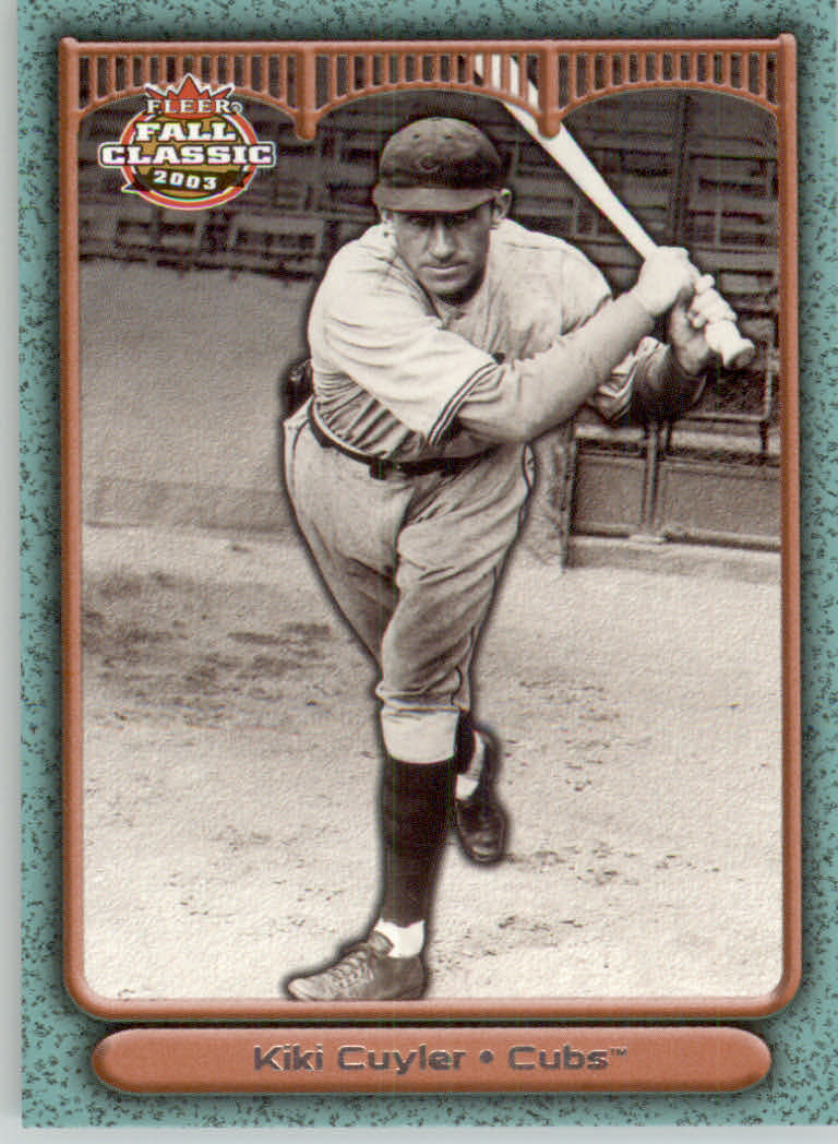 2003 Fleer Fall Classics Baseball "Main Set" Cards - Picture 88 of 197