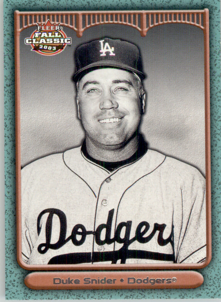 2003 Fleer Fall Classics Baseball "Main Set" Cards - Picture 140 of 197