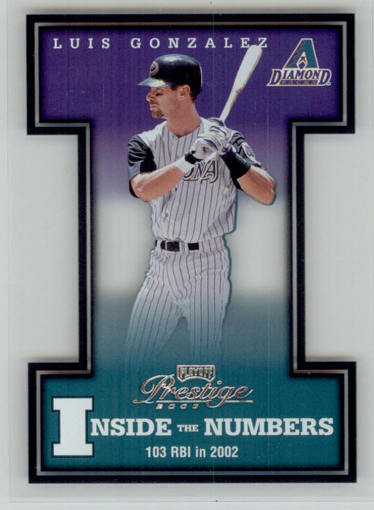 Tarjetas ""Insertar e insertar paralelas"" de béisbol Playoff Prestige 2003 - Imagen 27 de 36