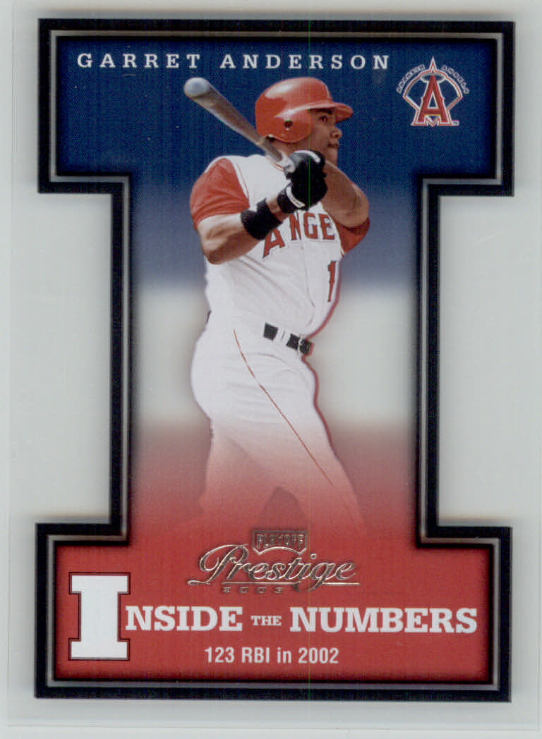 Tarjetas ""Insertar e insertar paralelas"" de béisbol Playoff Prestige 2003 - Imagen 29 de 36