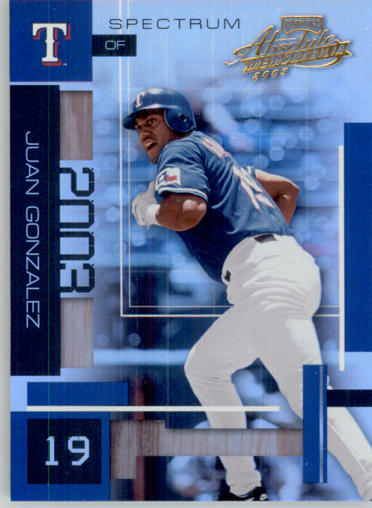 Carte Parallele "Spectrum" Baseball Memorabilia Assoluto 2003 - Foto 8 di 19