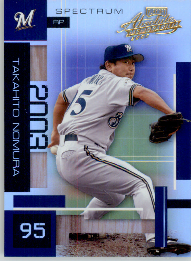 Carte Parallele "Spectrum" Baseball Memorabilia Assoluto 2003 - Foto 18 di 19